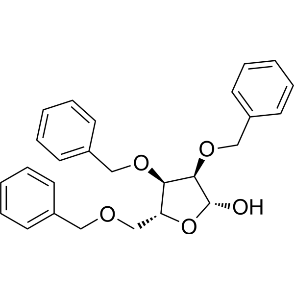 2,3,5-Tris-O-(phenylmethyl)-β-D-ribofuranose 89361-52-4